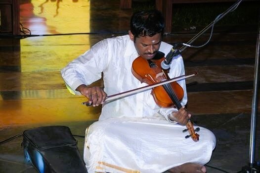 Violin recital at Panchavati, Bangalore during Apollo Hospital Day celebration